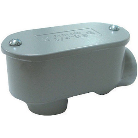 Gampak IMC/Rigid Elbow, Die Cast Zinc, Red 02-51026